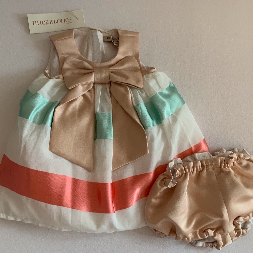 Hucklebones Trapese Dress and bloomers, NWT